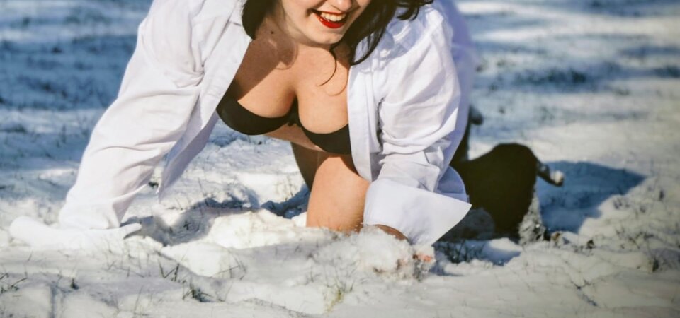 Zimno?  Nie  dla mnie.🤭😀 - pietrek_pan69