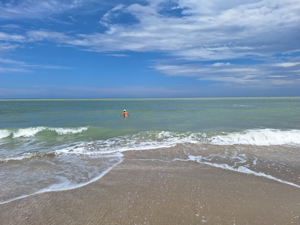 Paża przy campingu Classe FKK - ogolek