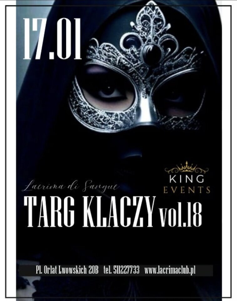 17 STYCZNIA - SOBOTA - TARG KLACZY - LaCrimadiSangue