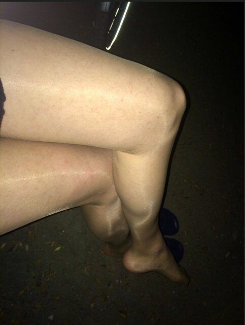 A latem na rower fajnie jest wyjść w cielistych rajstopach... - agaka