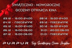 ŚWIĄTECZNO - NOWOROCZNE GODZINY OTWARCIA KINA.jpg