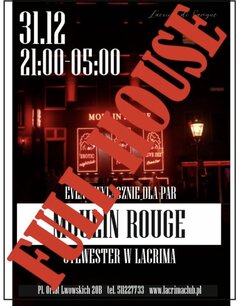 SOLD OUT – Sylwester Moulin Rouge