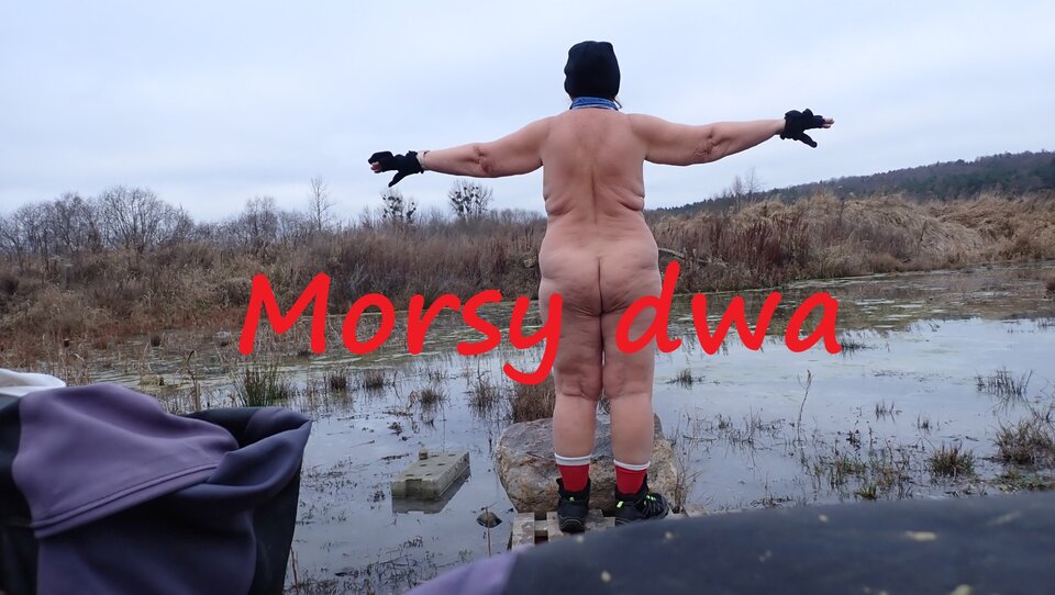 Nad wodą. Suche morsowanie. 26 grudzień 2025. - Morsy_dwa