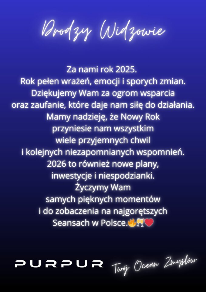 Za nami rok 2025 - PURPUR_ZMYSLY