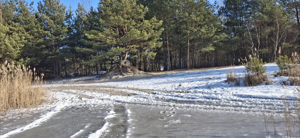 Nasza ulubiona plaża w zimowej scenerii - ko_para