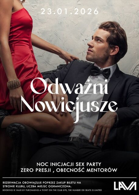 23.01.2026 r. - PIĄTEK - DEBIUTANCI - ODWAŻNI NOWICJUSZE - LavaClub