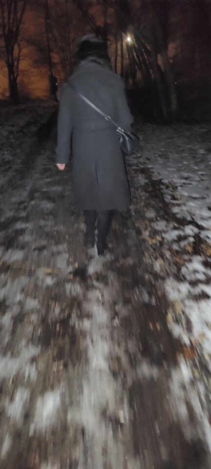 Zimowy i wieczorny spacer - 1xxxparaxxx1